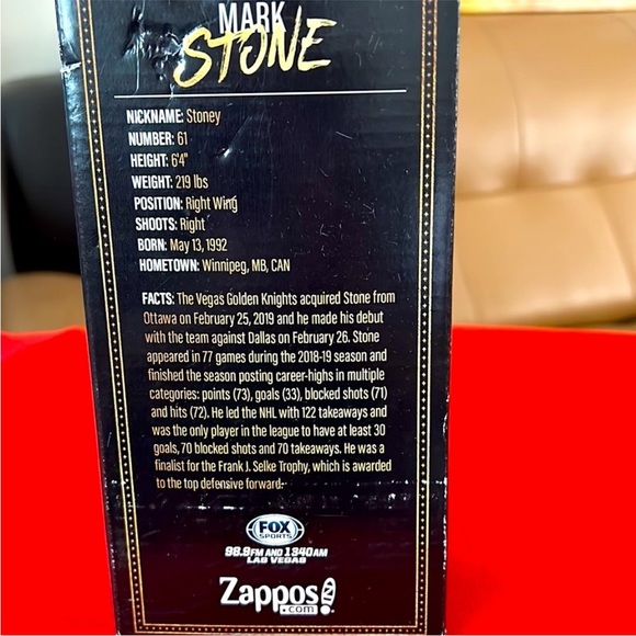 BUBBLE HEAD 61 mark stone Vegas Golden knights collection. - Picture 6 of 11